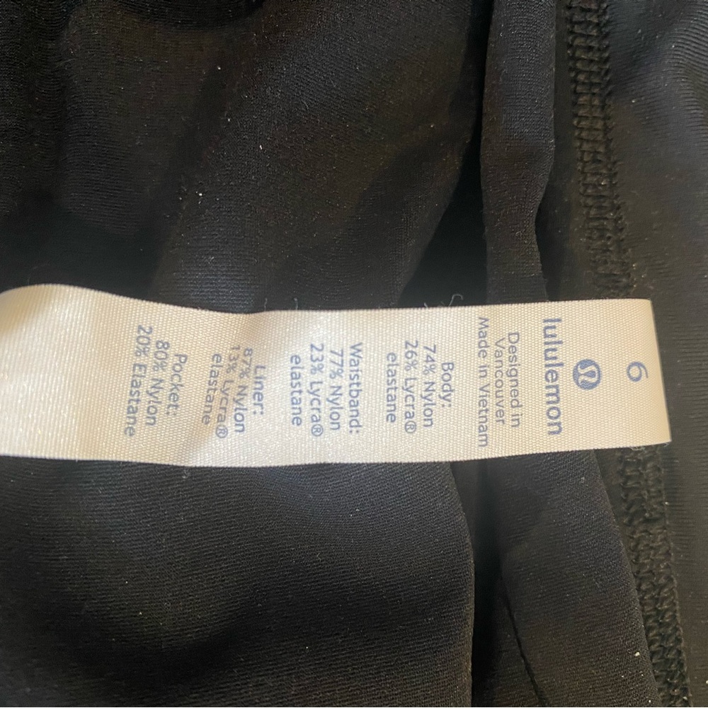 Lululemon Running Skirt size 6